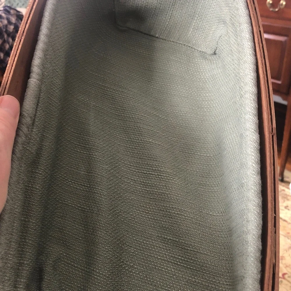 Longaberger Harvest Weave Bread Basket/ liner/plastic protector - Picture 7 of 13